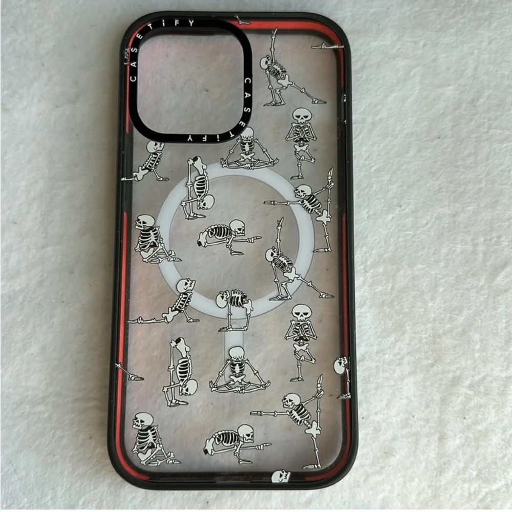 Casetify iPhone 14 Pro Max Cover with Skeletons